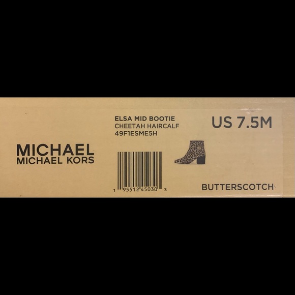 Michael Kors Elsa Mid Booties, Cheetah - Picture 4 of 7